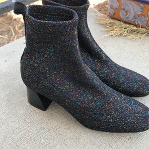 Zara trafaluc glitter boots
